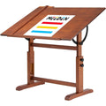 Tavolo MEEDEN Tavolo da disegno in legno extra large: 106,7 x 76,2 cm, tavolo da d