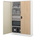Armadio Jan Nowak armadio archivio metallico per ufficio 185 x 115 x 40 cm armadio