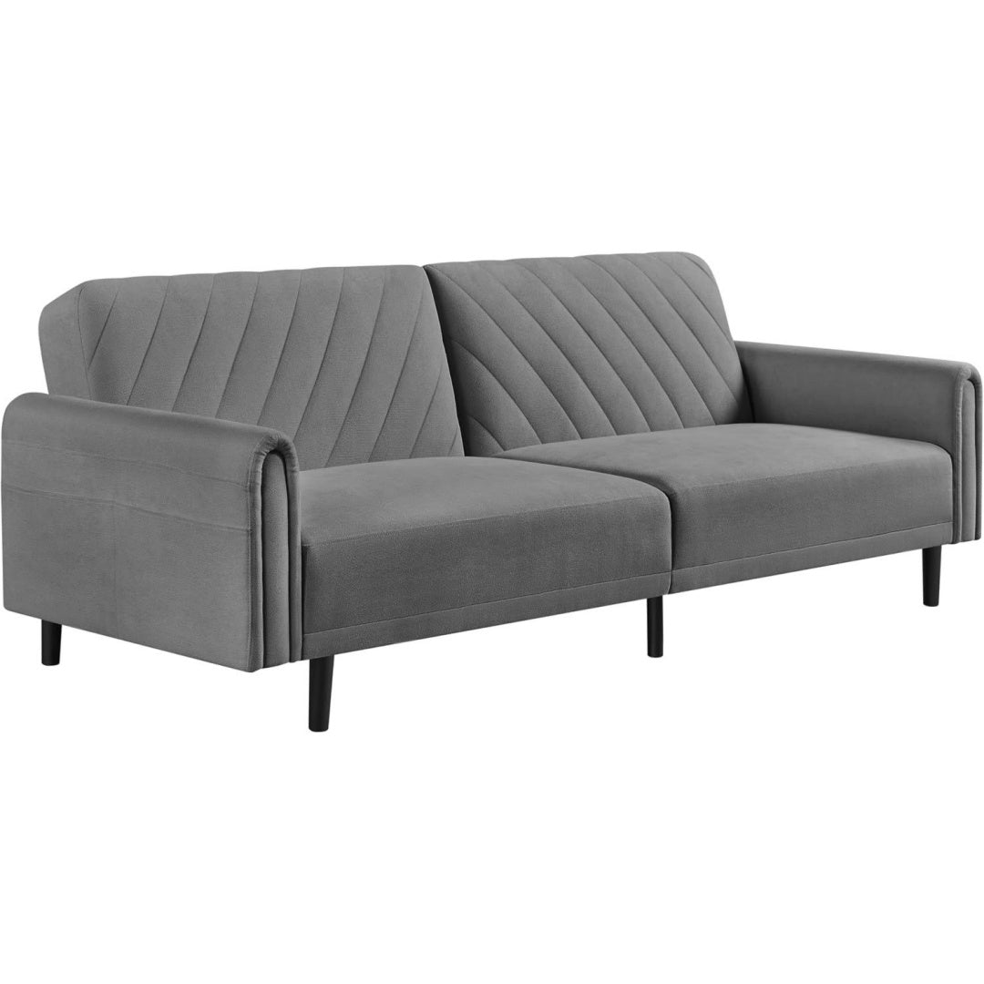 Divano letto Divano letto largo 200 cm, divano 2/3 posti con funzione sonno, d