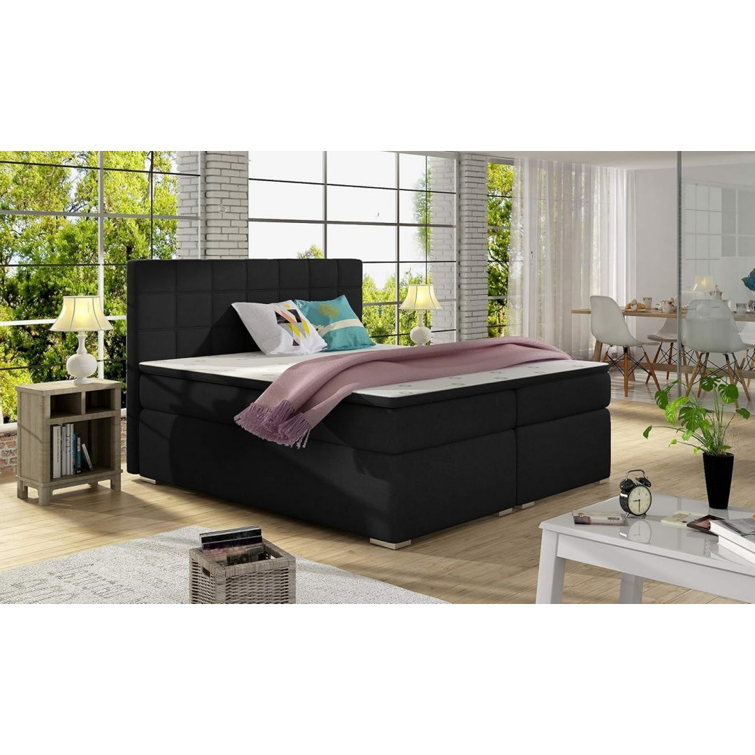 Letto Letto a molle Alice Bonell con topper 180 x 200 cm Sawana 14