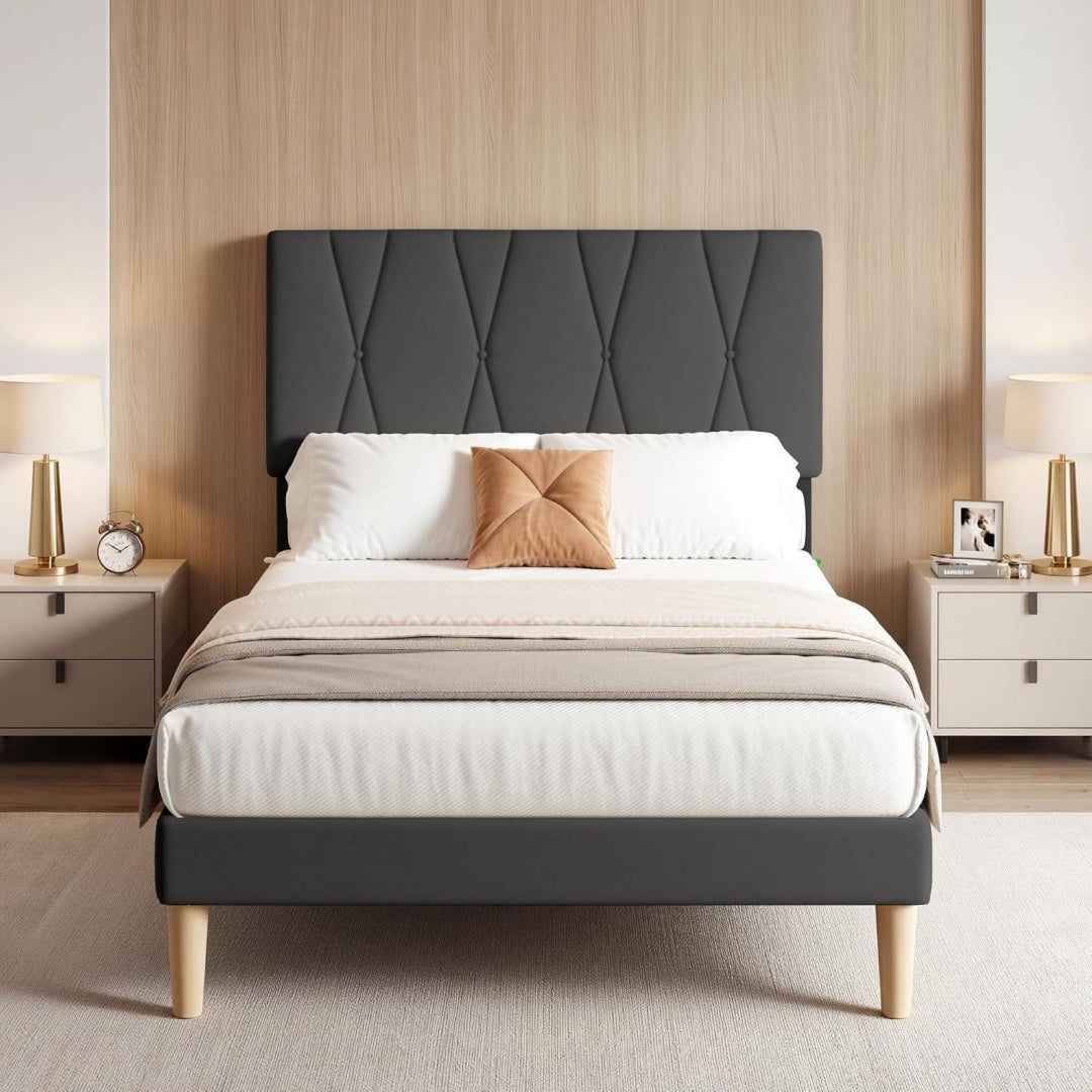 Letto 120X200CM con struttura in acciaio